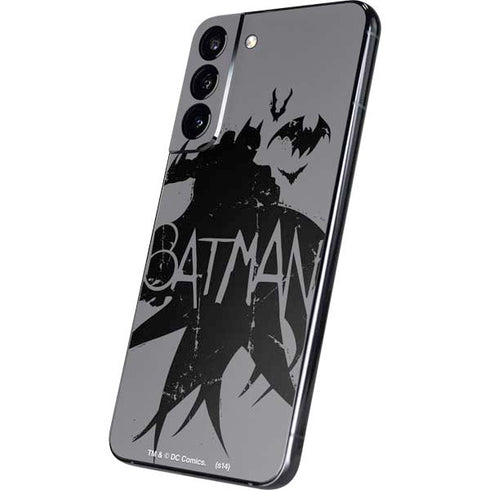 DC Comics Batman Silhouette Art Galaxy S22 Plus Skin